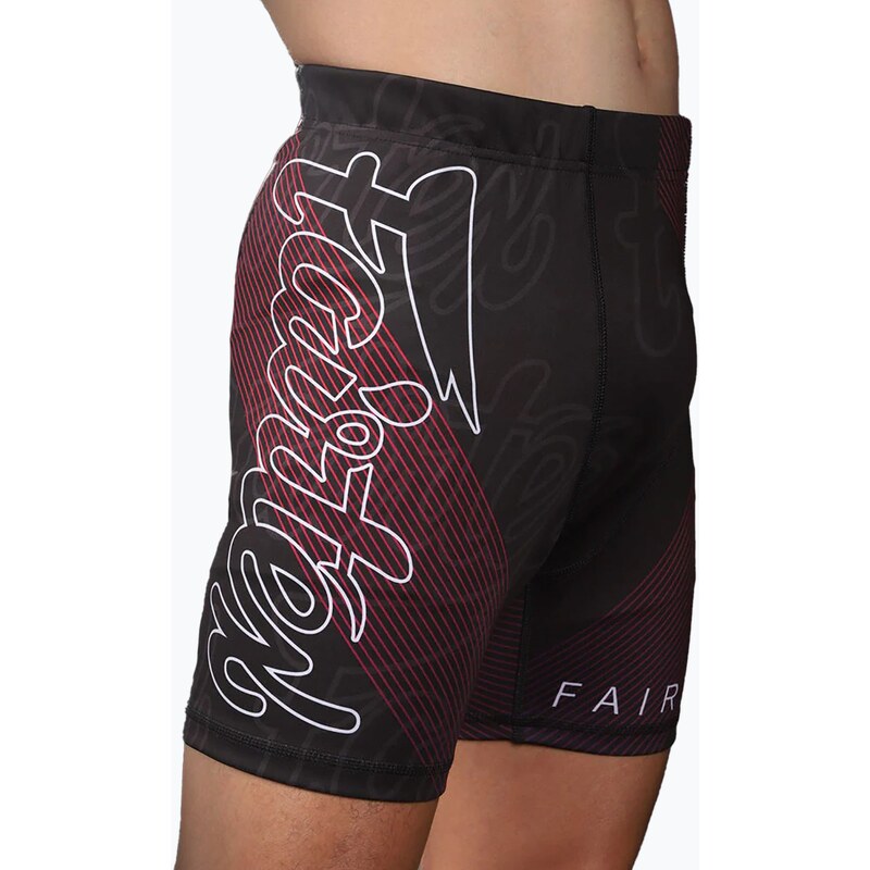 Tréninkové šortky Fairtex Vale Tudo CP8 černá/fialová