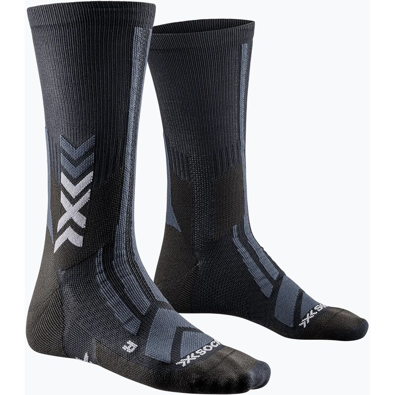 Trekové ponožky X-Socks Hike Discover Crew black/charcoal