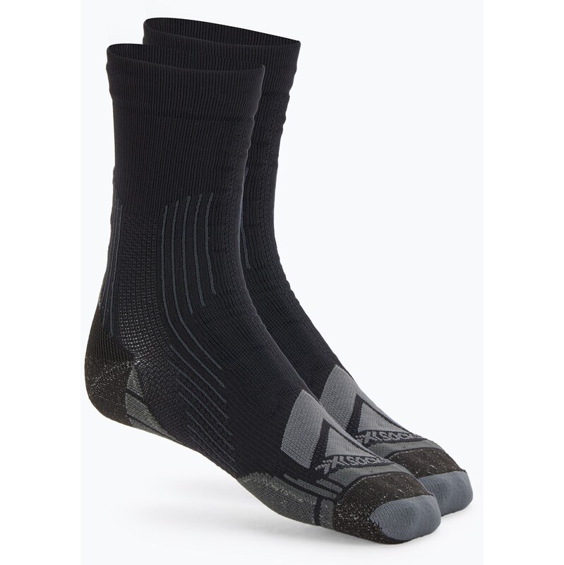 Trekové ponožky X-Socks Hike Expert Silver Crew black/charcoal