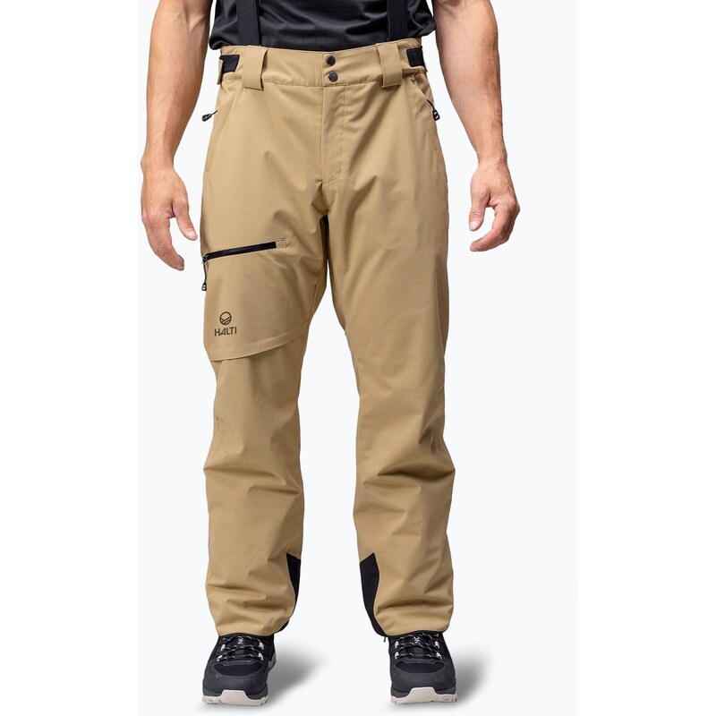 Pánské lyžařské kalhoty Halti Carvey DX kelp beige