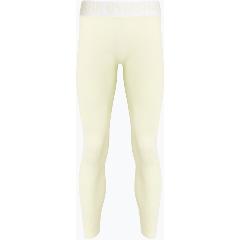Dámské fitness legíny Gymshark Flex Low Rise green / marl