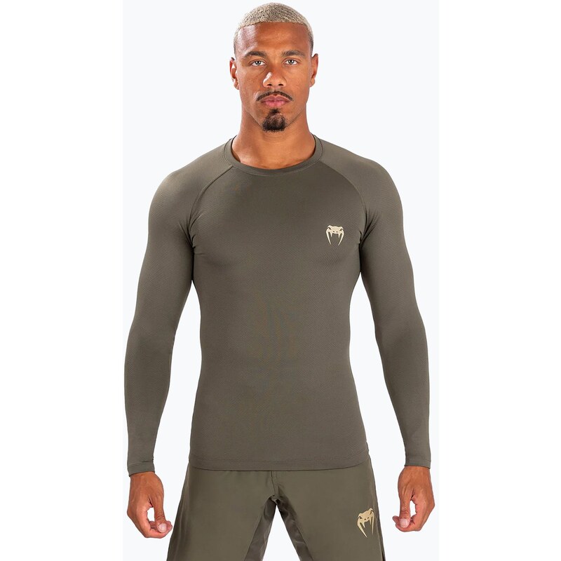 Pánský rashguard longsleeve Venum Contender Rashguard khaki