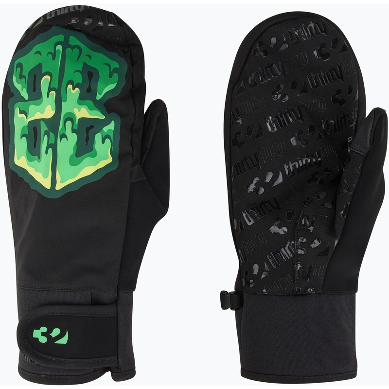 Pánské snowboardové rukavice ThirtyTwo Gateway Mitt black/green