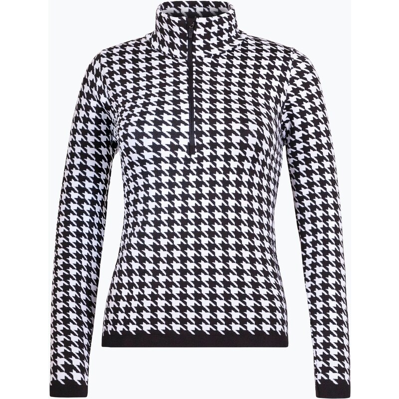 Dámská termo mikina Newland Isa Half Zip black/white