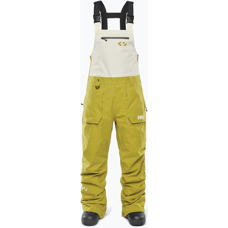 Dámské snowboardové kalhoty ThirtyTwo Basement Bib tan