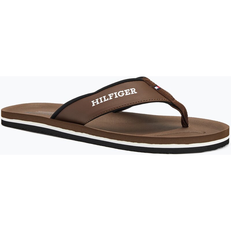Pánské žabky Tommy Hilfiger Padded Comfort B Sandal legacy brown
