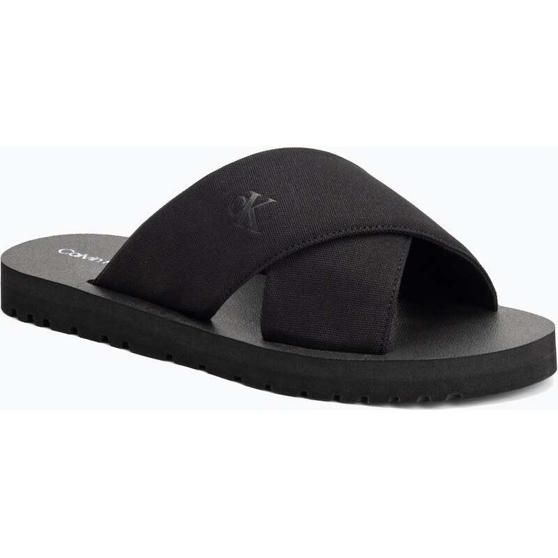 Pánské žabky Calvin Klein YM0YM01223 Cross Sandal Crxs Tx triple