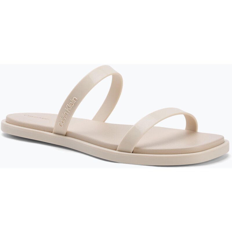Dámské nazouváky Calvin Klein HW0HW02417 Double Bar Slide -