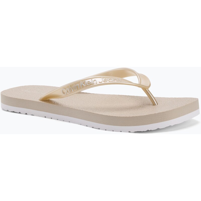 Dámské žabky Calvin Klein YW0YW01720 Thong+ Tpu Metallic