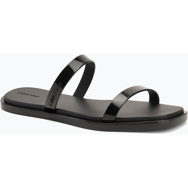 Dámské nazouváky Calvin Klein HW0HW02417 Double Bar Slide -