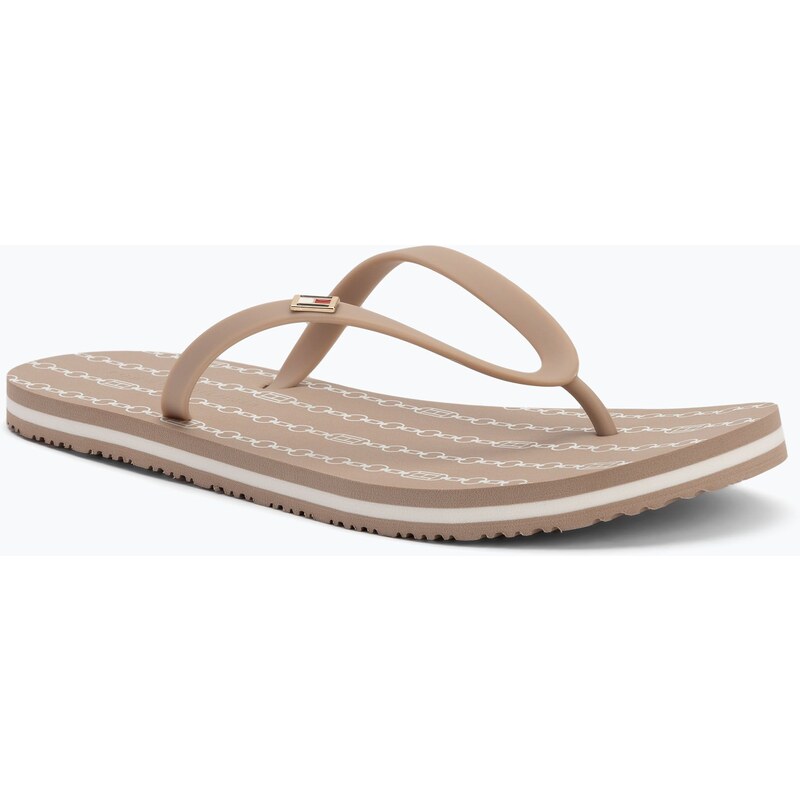 Dámské žabky Tommy Hilfiger Strap Beach Sandal claystone