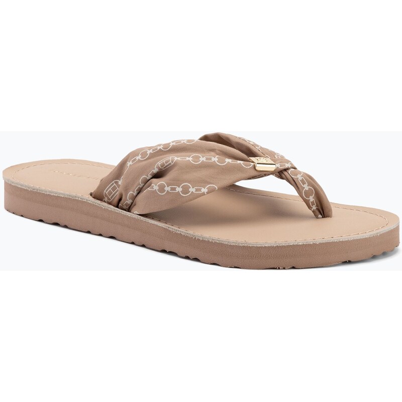 Dámské žabky Tommy Hilfiger Chain Print Elevated Sandal