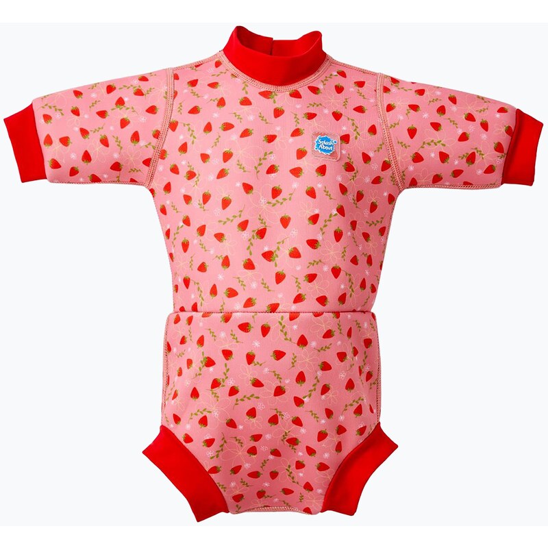 Dětský plavecký neopren Splash About Happy Nappy strawberry