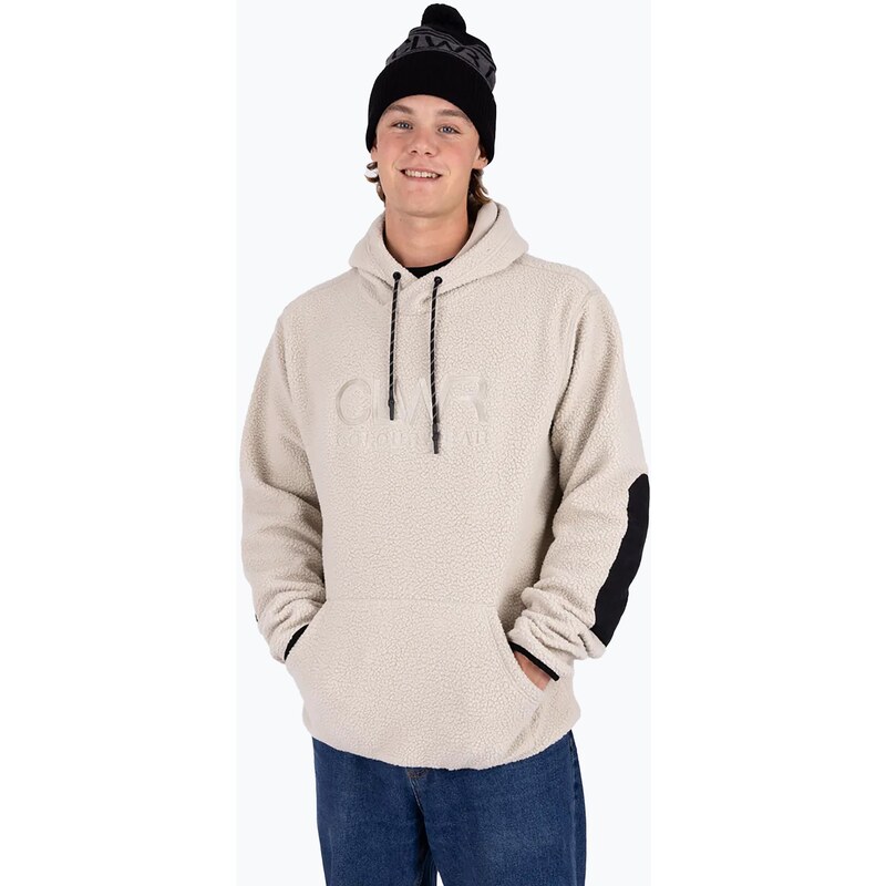 Pánská mikina Colourwear Teddy Hood 2.0 light beige
