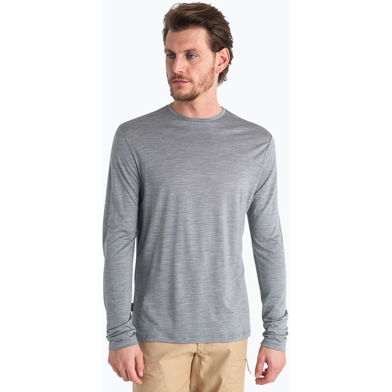 Pánské trekové tričko longsleeve icebreaker Merino 125 Cool-Lite