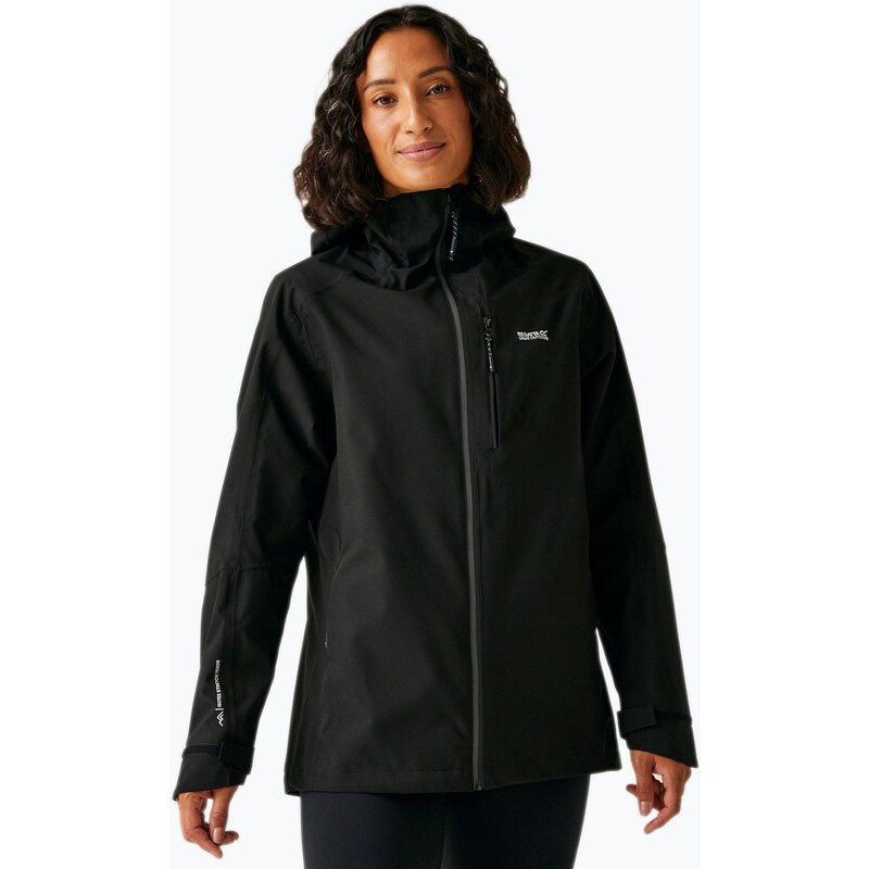 Dámská bunda do deště REGATTA Birchdale II black/seal grey