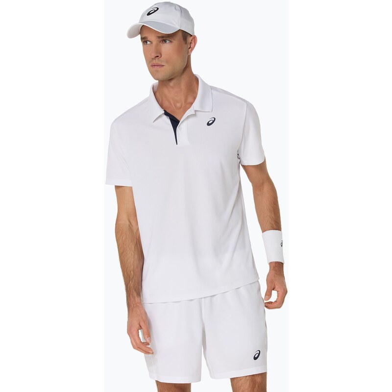 Pánské polo tričko ASICS Court Polo brilliant white
