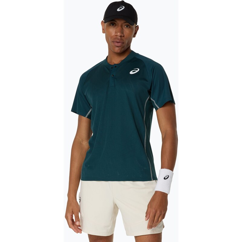 Pánské polo tričko ASICS Match Actibreeze Polo saxon green