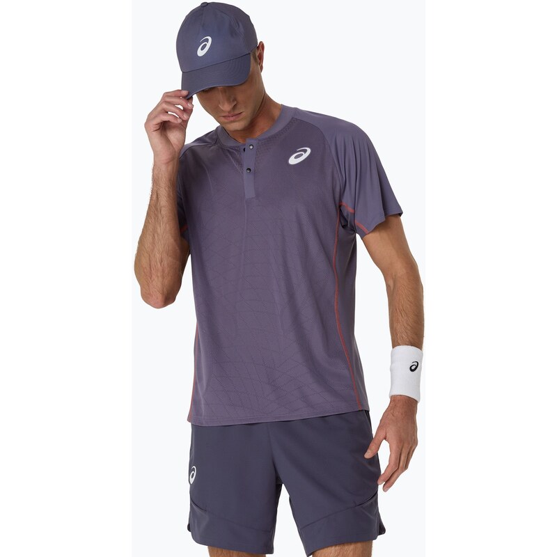 Pánské polo tričko ASICS Match Actibreeze Polo greyish purple