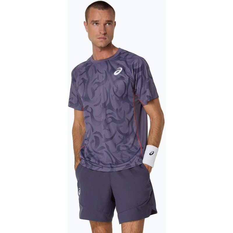Pánské tenisové tričko ASICS Game Top greyish purple