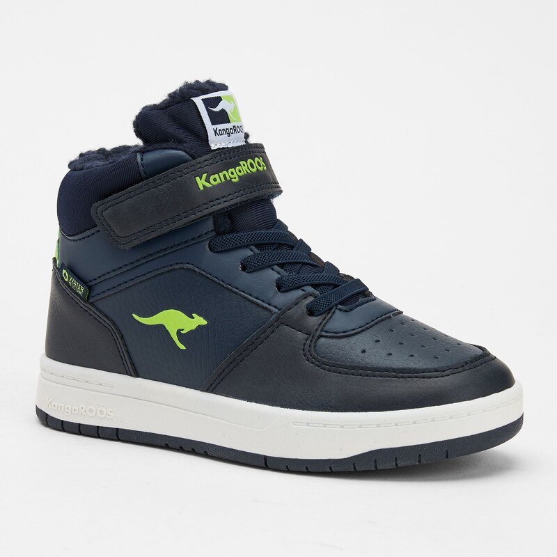 Dětské boty KangaROOS K-CP Bound Mid EV dark navy / lime