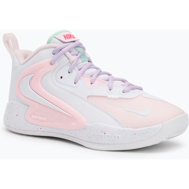Volejbalové boty Nike Hyperset 2 SE bílá/hyper pink/mint foam