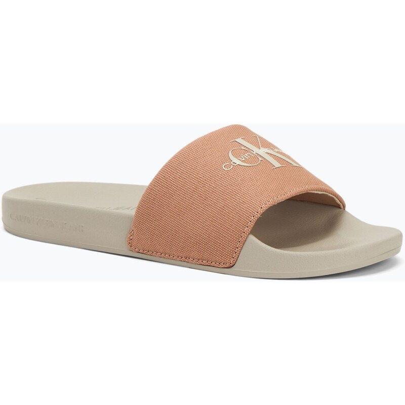 Dámské nazouváky Calvin Klein YW0YW01835 Slide Monogram Wn