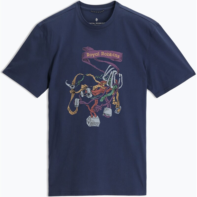 Pánské tričko Royal Robbins RR Graphic navy chock pt