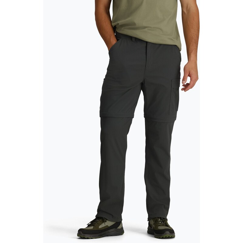 Pánské kalhoty Royal Robbins Wilder Zip-Off charcoal