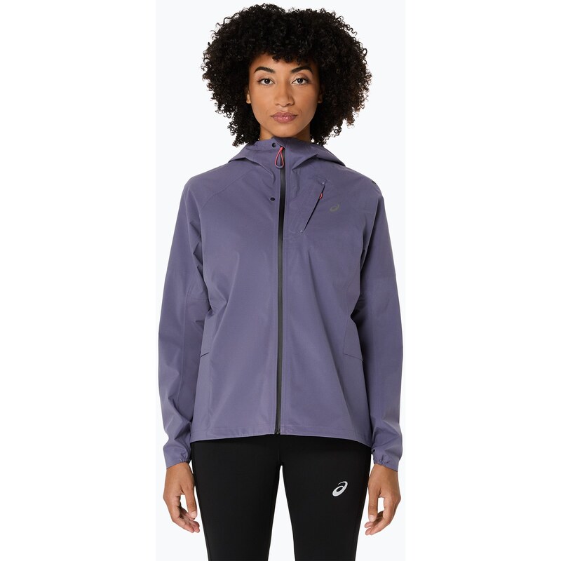 Dámská běžecká bunda ASICS Metarun Waterproof greyish purple