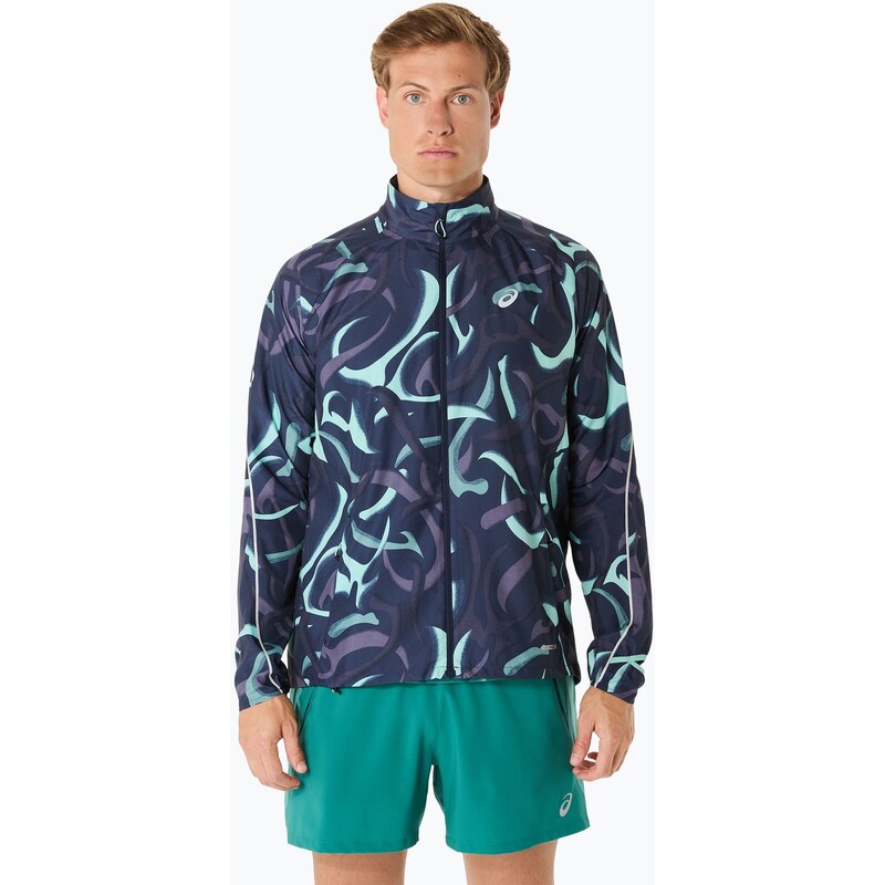 Pánská běžecká bunda ASICS Road Lite-Show Packable midnight