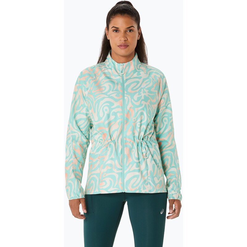 Dámská běžecká bunda ASICS Road Lite-Show Packable oasis green