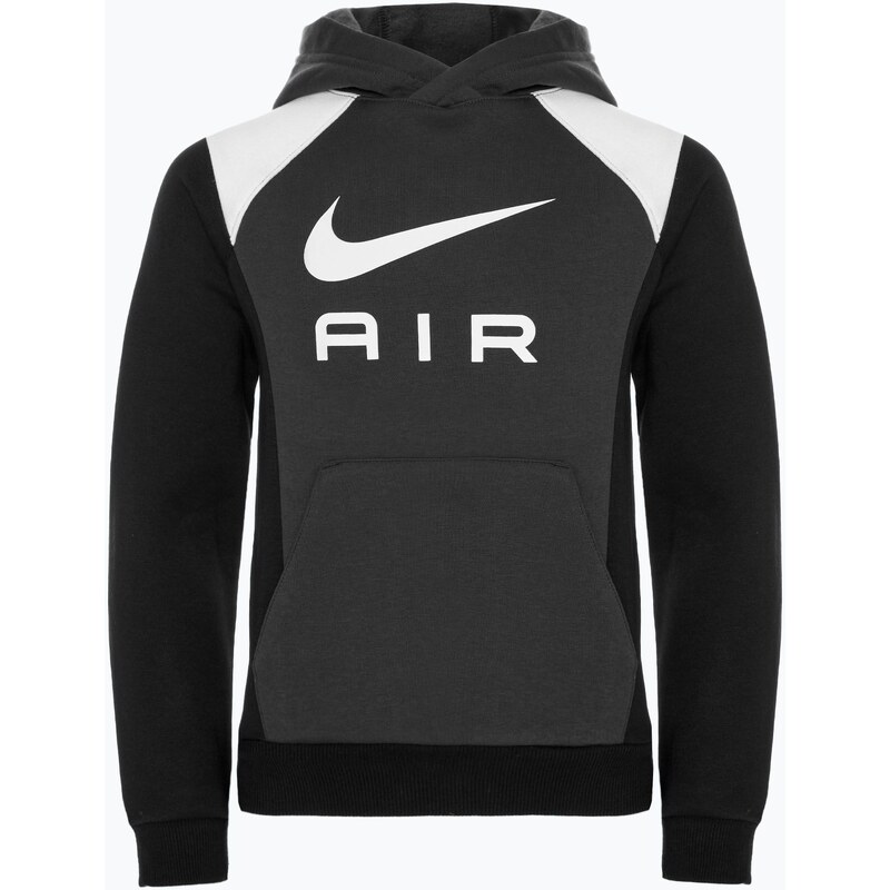 Dětská mikina Nike Air Hoodie anthracite/black/white/white
