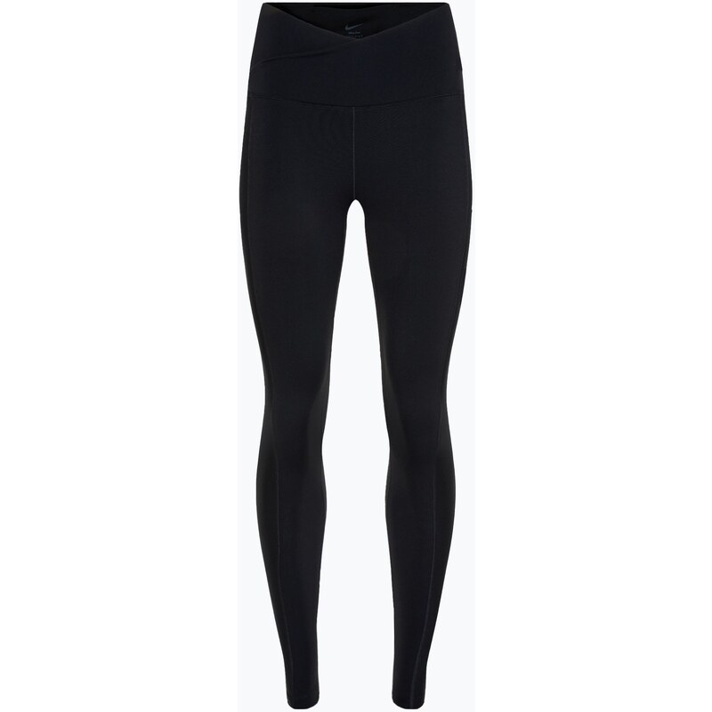 Dámské legíny Nike One Wrap High-Waist 7/8 black/cool grey