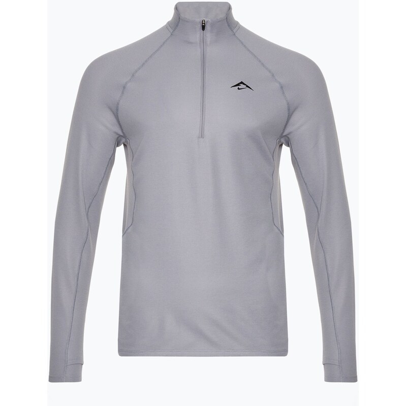 Pánská běžecká mikina Nike Trail Dri-Fit 1/2 Zip cement grey