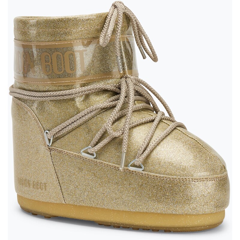 Dámské sněhule Moon Boot Icon Low Glitter gold