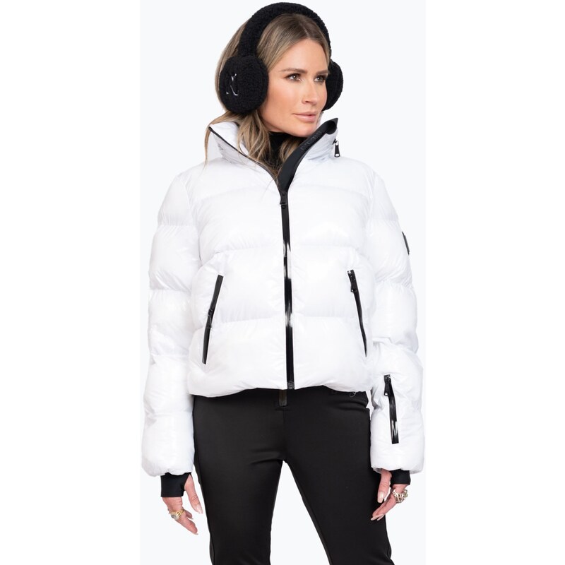 Dámská lyžařská bunda Nikkie Gstaad Laquer Ski bright white