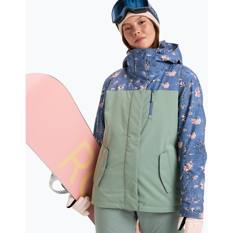 Dámská snowboardová bunda ROXY Roxy Jetty Block wild wind chloe