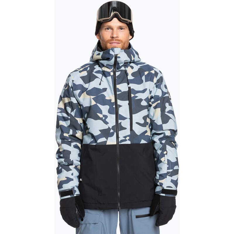Pánská snowboardová bunda Quiksilver Mission Printed Block