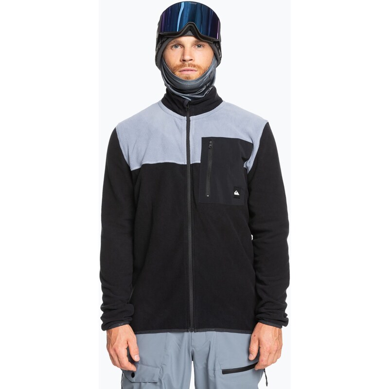 Pánská snowboardová mikina Quiksilver Aker Full Zip Fleece true