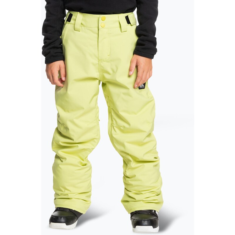 Dětské snowboardové kalhoty Quiksilver Estate celery green