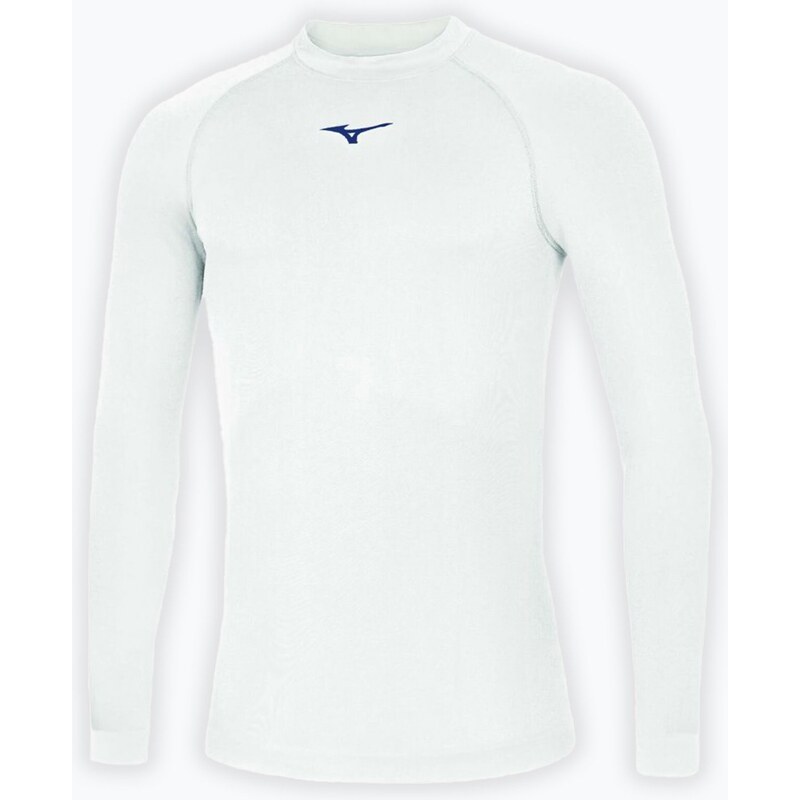 Pánské běžecké tričko Longsleeve Mizuno Uni Core white/ navy