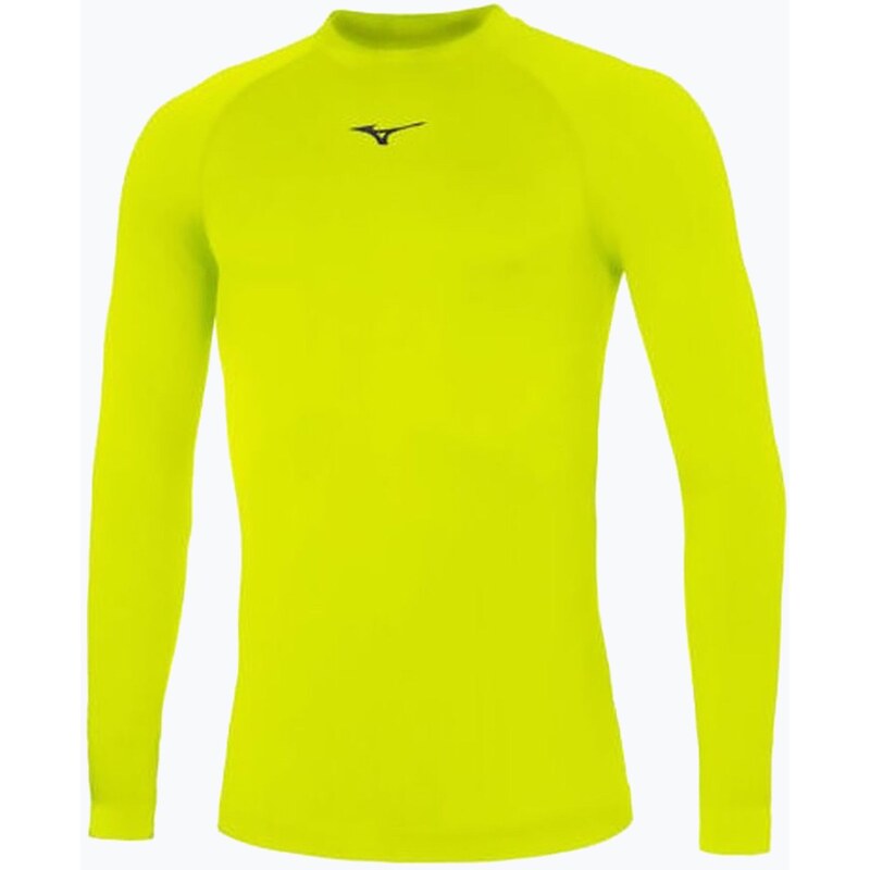 Pánské běžecké tričko Longsleeve Mizuno Uni Core yellow/ navy