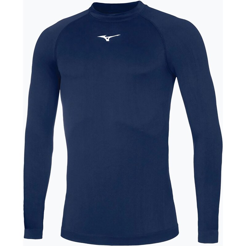 Pánské běžecké tričko Longsleeve Mizuno Uni Core navy/white