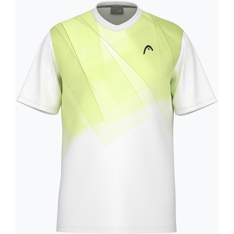 Pánské tenisové tričko HEAD Topspin print vision m/lime
