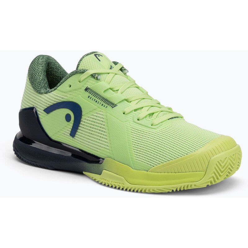 Pánské tenisové boty HEAD Sprint Pro 4.0 Clay lime/ navy