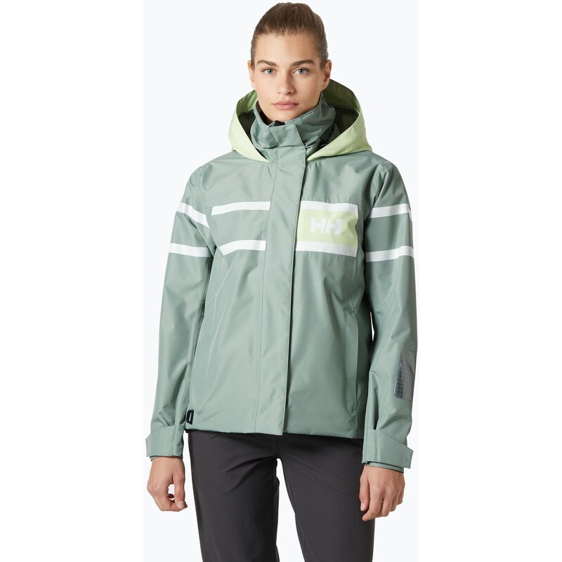 Dámská jachtařská bunda Helly Hansen Salt Inshore eucalyptus