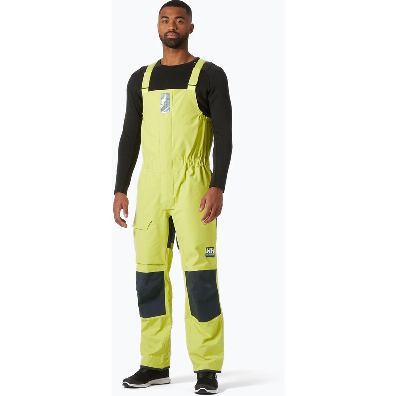 Pánské jachtařské kalhoty Helly Hansen Pier 4.0 Bib cyber lime