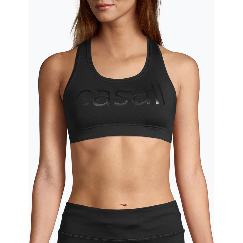 Casall Iconic Wool Sportovní fitness podprsenka černá 18850