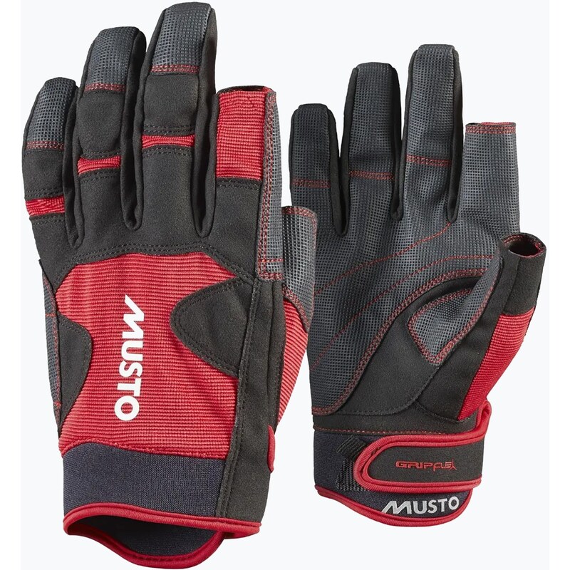 Jachtařské rukavice Musto Performance Long Finger 2.0 true red